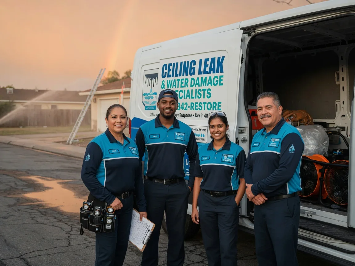 Ceiling Leak Cleanup company in Rumford, RI